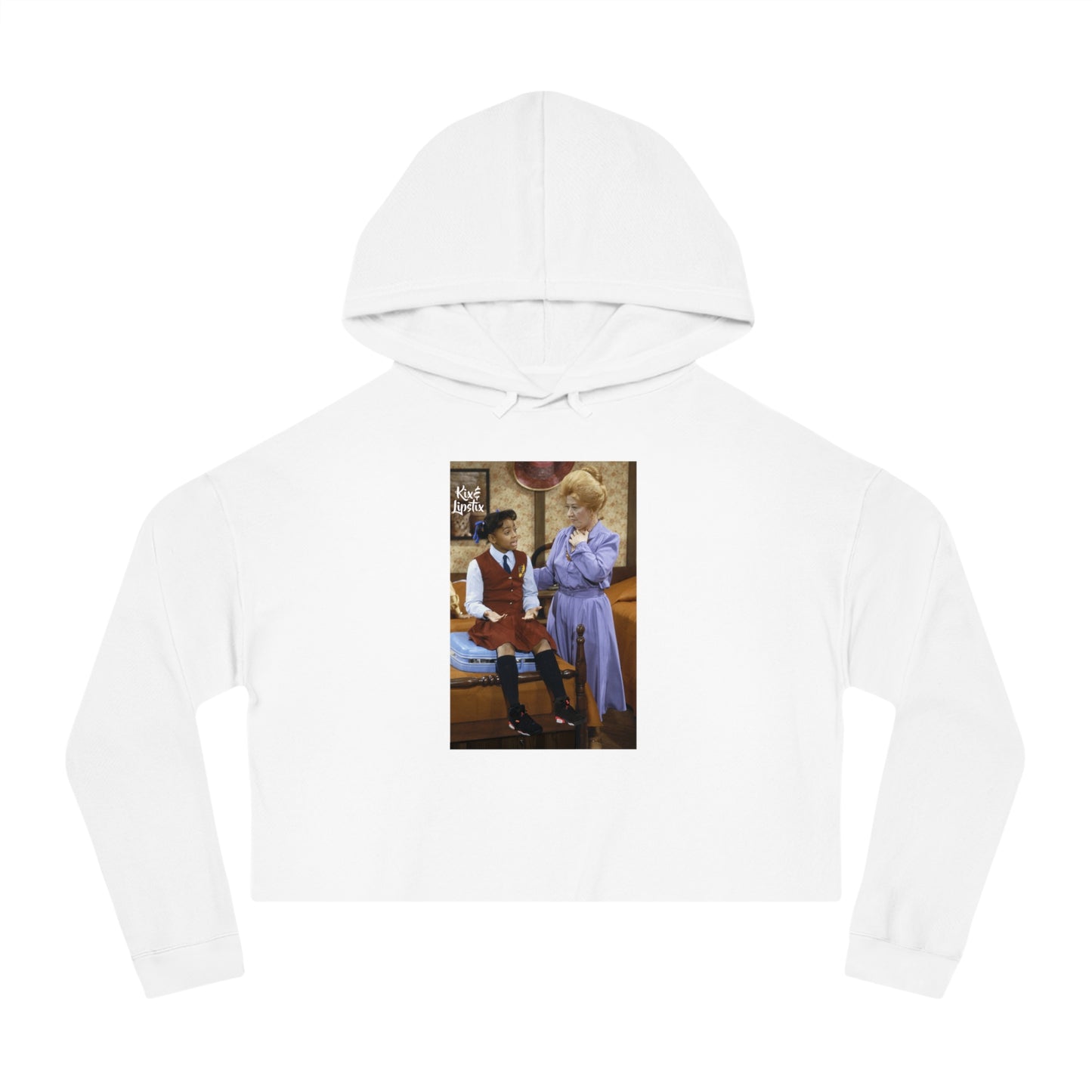 "Tootie VI"  Cropped Hoodie