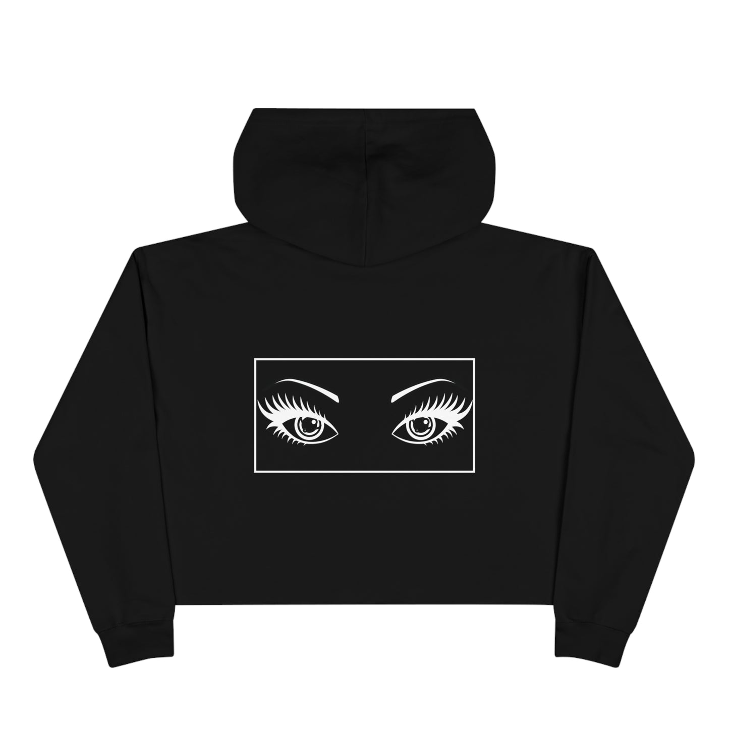 "Sneaker Contact Before Eye Contact" Crop Hoodie