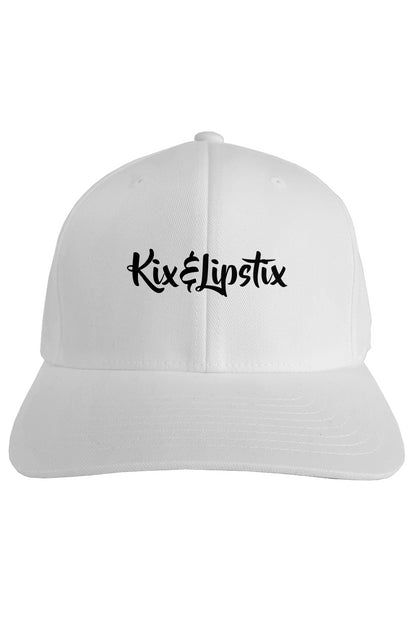 Kix & Lipstix Fitted - White