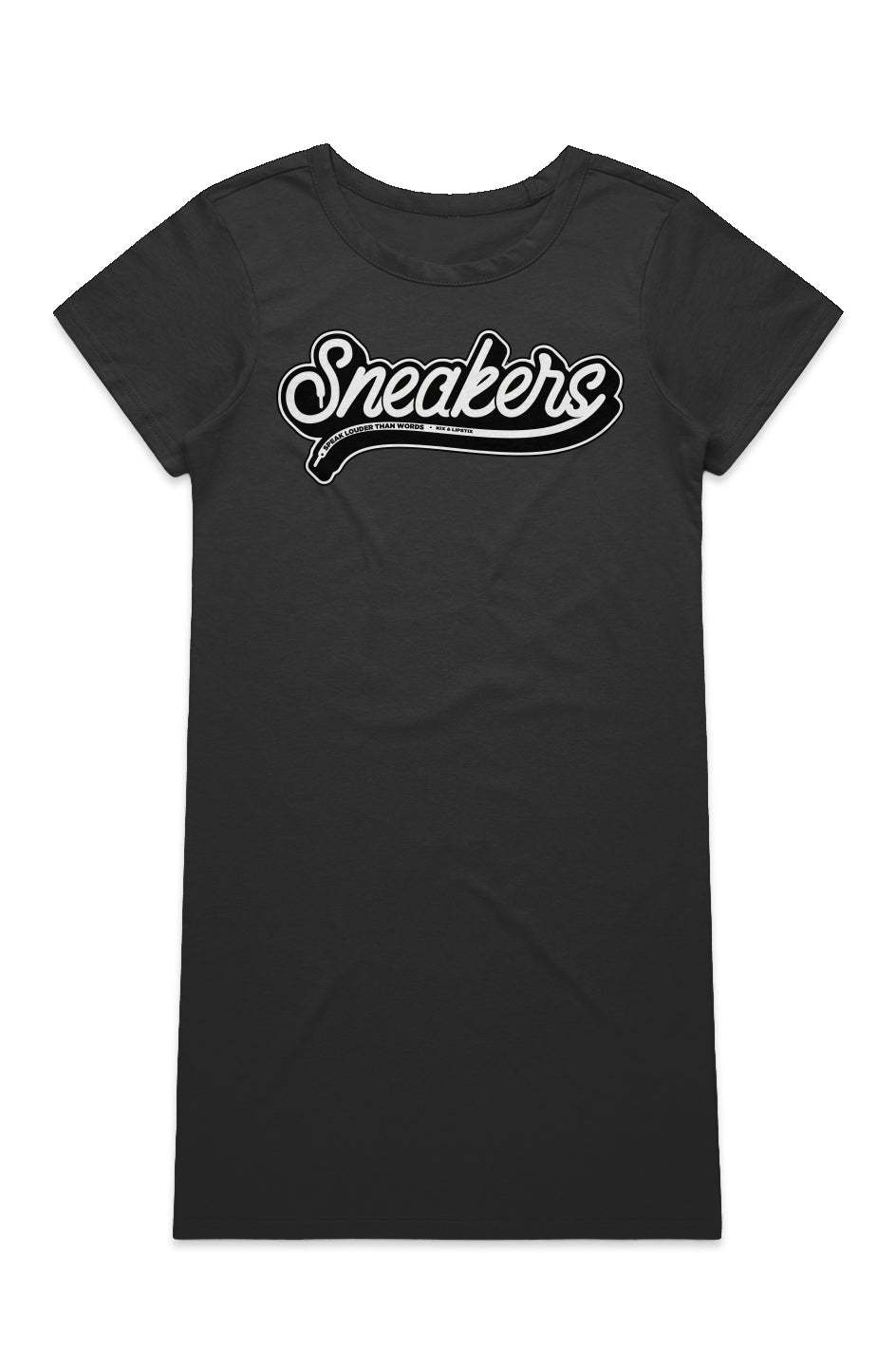 Sneakers Speak Louder Than Words- Black