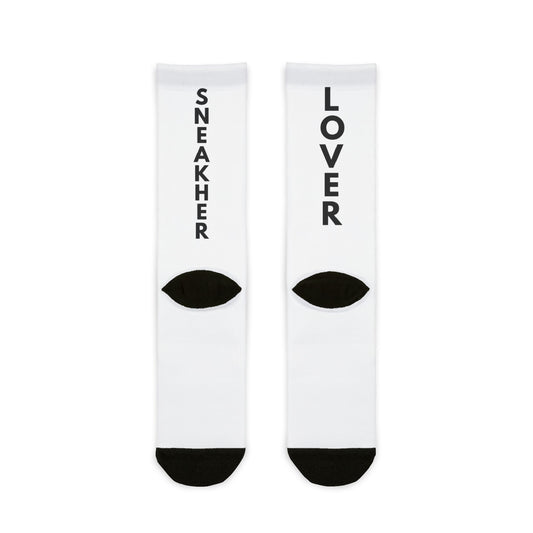 "SneakHER Lover"  Crew Socks