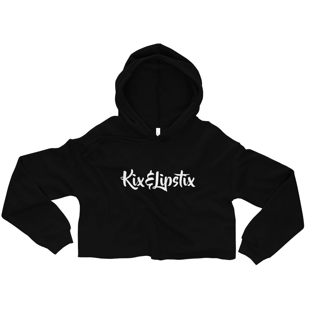 Women's Kix & Lipstix "Lips" Crop Hoodie